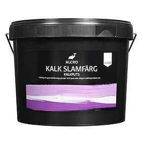 Alcro Kalk Slamfärg Kalkputs, Vit, 12,5kg