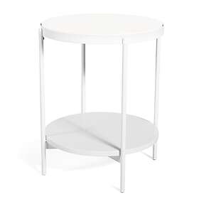 SMD Design Lene Sidebord høy, Vit MDF