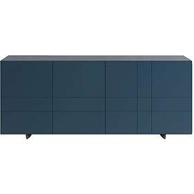 Asplund Kilt 137 Sidobord Med Dörrar, Deep Blue Lackad MDF