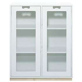 Asplund Snö E Skåp, Vit / Ek