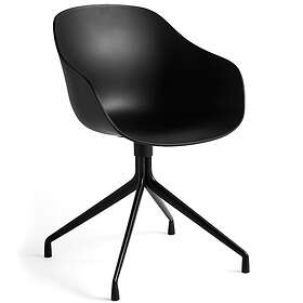 Hay AAC 220 Chair Med Snurrunderrede, Svart /