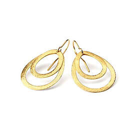 Pernille Corydon Small double drop earrings Onesize