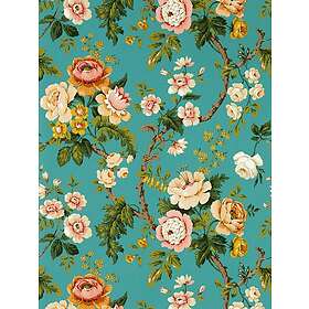 Sanderson Hykenham High Sea/Ginger tapet 217041