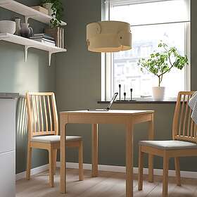 IKEA EKEDALEN / Bord och 2 stolar 80/120 cm
