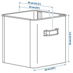 IKEA PLOGFÅRA Förvaringslåda 35x33x32 cm