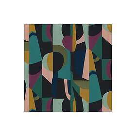 Casamance L'Atelier Assemblage Noir Multico tapet 75460304