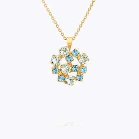 Caroline Svedbom Kassandra Halsband/ Blue Combo (Guld)