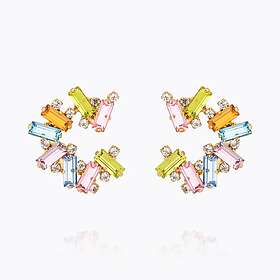 Caroline Svedbom Gina Örhängen/ Pastel Combo (Guld)