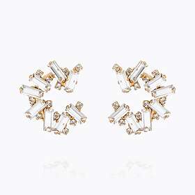 Caroline Svedbom Gina Örhängen/ Crystal (Guld)