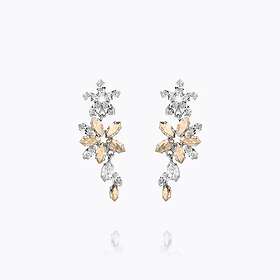 Caroline Svedbom Melia Örhängen/ Crystal / Golden Shadow (Rhodium)