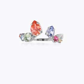 Caroline Svedbom Dina Ring / Pastel Combo (Rhodium)