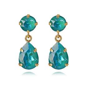 Caroline Svedbom Mini Drop Örhängen Guld / Laguna Delite