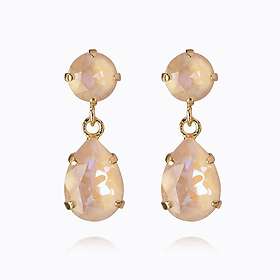 Caroline Svedbom Mini Drop Örhängen/ Ivory Cream Delite (Guld)