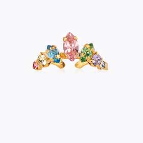 Caroline Svedbom Luna Ring / Pastel Combo (Guld)