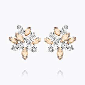 Caroline Svedbom Melia Earcuff / Crystal / Golden Shadow (Rhodium)