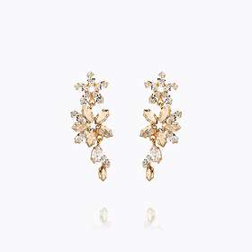 Caroline Svedbom Melia Örhängen/ Crystal / Golden Shadow (Guld)