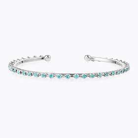 Caroline Svedbom Miro Armband / Light Turquoise (Rhodium)