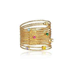 Caroline Svedbom Rainbow Ring / Gold Small (54)