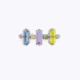 Caroline Svedbom Nina Ring / Pastel Combo (Rhodium)