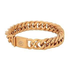 by BILLGREN Stålarmband, G, Guld 8240 21 cm