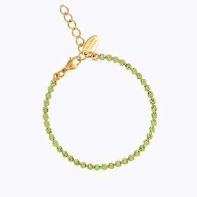 Caroline Svedbom Siri Armband/ Peridot (Guld)