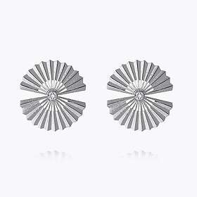 Caroline Svedbom Sunfeather Örhängen / Crystal (Rhodium)