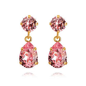 Caroline Svedbom Örhängen Mini Drop Light Rose (Guld)