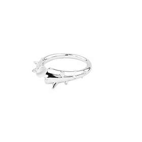 Emma Israelsson Fig Tree Ring S (Silver) Ring113