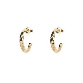 Emma Israelsson Organic Hoops Guld Ear178