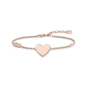 Thomas Sabo Armband hjärta med infinity roséguld A1486-416-14