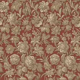 Sandberg Wallpaper Le Village Valentin Ruby red S10245