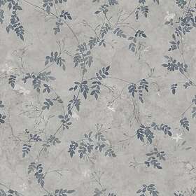 Sandberg Wallpaper Irene Indigo Blue tapet S10113