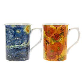 Van Gogh Landskap & Solros Mugg 2-pack