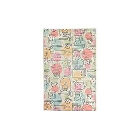 Lanworthe Teppe Flerfarget/Sammet 100x200cm