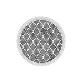 Alanur Home Teppe 160x160 cm Grå 392ANR2127