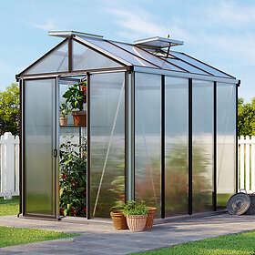 GFP Compact 4 Pro Basic Växthus, 199 x 263 cm, pulverbeläggning