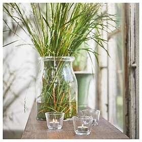 IKEA HEDERSAM Doftande värmeljus 3.5 tim.