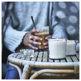 IKEA JÄMLIK Doftljus i glas 20h