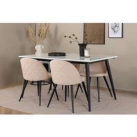 Jimmy matbord med 4st Velvet matstol 15566-468_1+19925-880_4