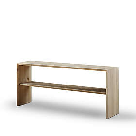 Eilersen Kant konsolbord med hylla Oljad ek 120x35x65