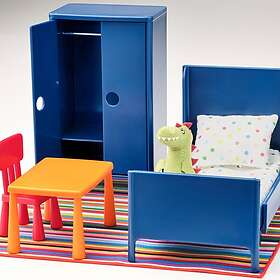 IKEA HUSET Dockmöbler, sovrum Längd: 32 cm