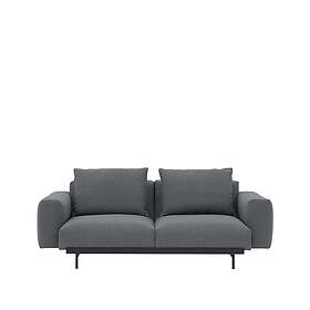Muuto In Situ modulsoffa 2-sits configuration 3 Ocean 80-Black config 1