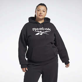 Reebok Identity Big Logo Fleece Hoodie (plusstorlek) (Herr)