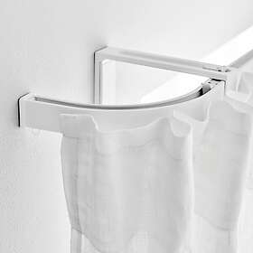 IKEA VIDGA Gardinskensset m hörnavslut, 1 spår Längd: 164 cm
