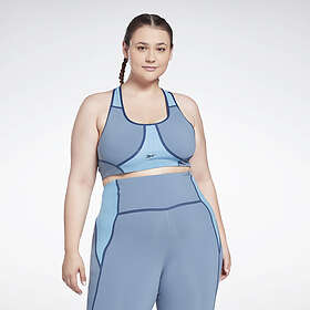 Reebok Lux Racer Colorblocked Padded Bra (plusstorlek)