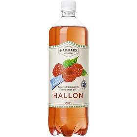 Hammars Bryggeri Hallonsoda Sockerfri 1L
