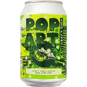 Hammars Bryggeri Pop Art Loopy Lime & Ginger 33cl