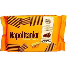Chocolate Kras Napolitanke Våfflor Grädde 187g