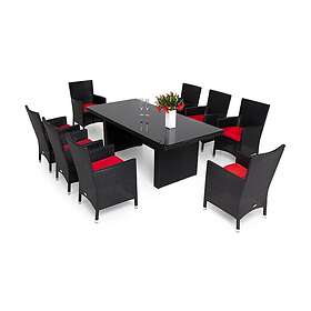 Comfort Garden Majestic Matgrupp 210 6 Thor Lenestol Sort/Svart