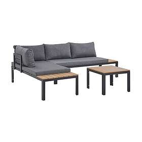 Cosona Matgrupp 238 cm 4 Chairs Grå 215492